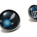 Zelda Navi Studs - Legend of Zelda fairy post earrings - HEY LISTEN - LARGE 14mm - Nintendo Geek Chic Gamer
