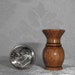 1/12 Scale Wood Vase - Turned on the Lathe - Miniature Vase