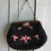 Vintage 1930's Beaded Purse, Hand Beaded artwork Made in France, Beautiful, Elegant, Paris France, Tambour70f