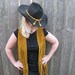 Vintage 1960's Leather Cowgirl Fringed Vest Texas style Western design , Rodeo Babe Fashion Woman's Size 6 pure retro 60's Texana 36c