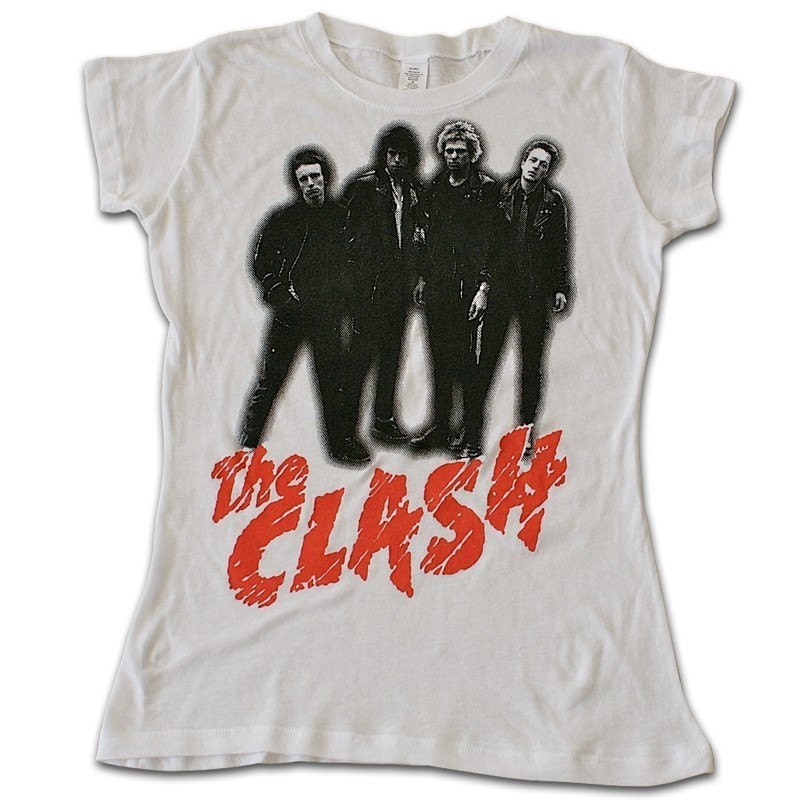 THE CLASH punk rock women's Tshirt