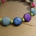 Insouciant Studios Neon Lights Bracelet Sterling Silver Shell Gaspeite