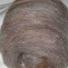 Woolpops Strawberry Roan Batt So Soft 1.18 Oz Llama Fiber