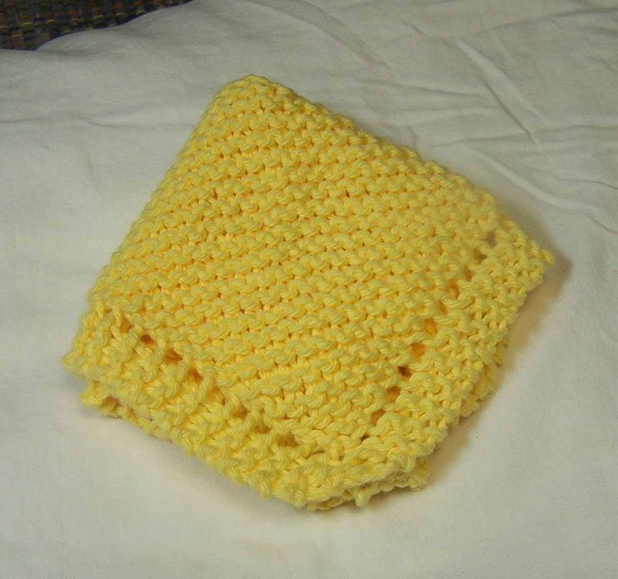Yellow Dish Cloth
