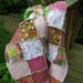 RESERVED for skipperandlee - Raspberry Sherbet - a rag quilt - It's Picnic Time - - -