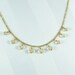 Delicate Citrine and Gold Filled Chain Necklace