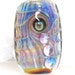 Handmade Lampwork Bead Baby Blue Pink Rose Mauve Lilac Lavender Violet Amber Gold Purple Silver Glass Artisan Focal SRA -- Live it Up