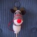 Mini Stick Sock Monkey Reindeer Stick Horse Toy
