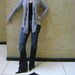 S, M, L, XL - Lacy Revival on Gray Long Sleeve Wrap