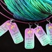 I KNIT so I don't kill people gradient stitch markers