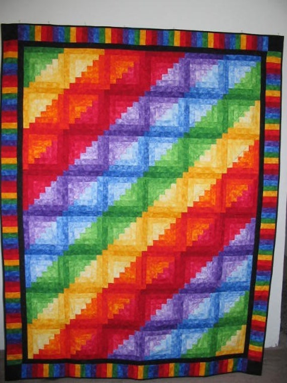 rainbow-log-cabin-quilt-62x79-5