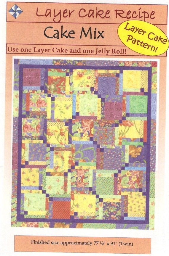 CAKE MIX Pattern Cozy Quilt Designs noP128