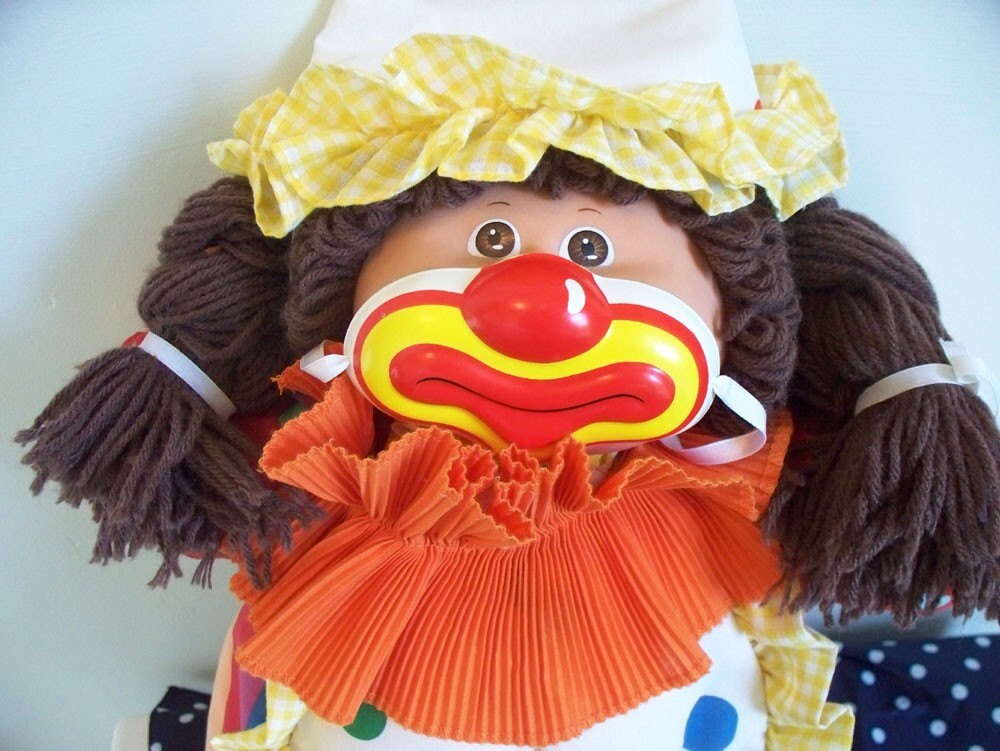 Vintage Cabbage Patch Kid Clown Doll