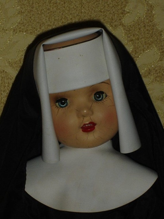 old nun doll