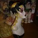 Beautiful Long Blonde Haired Flapper Nymph Mannequin Head Hat Stand Jewelry Display