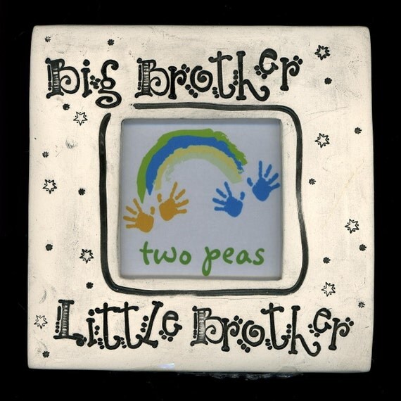 Items similar to Little brother BIG brother PICTURE FRAME on Etsy
