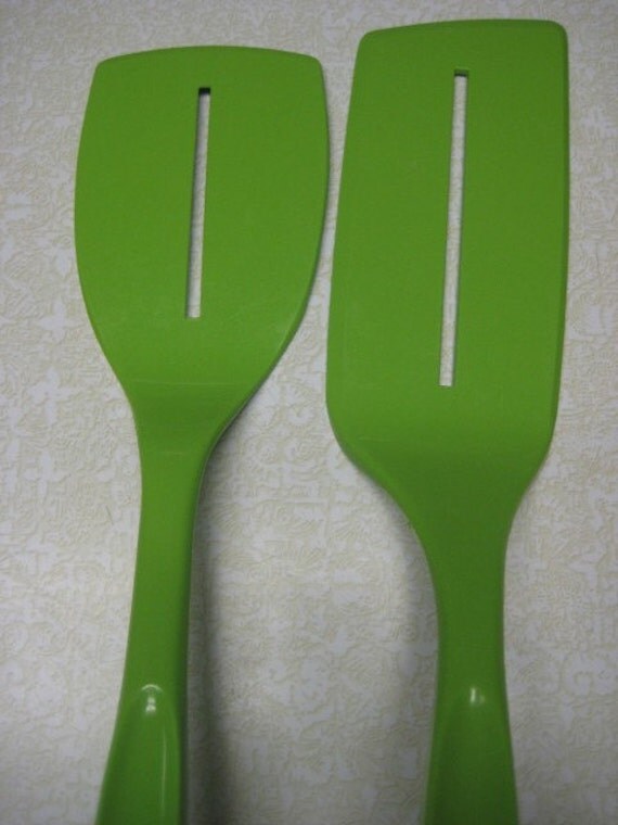 Vintage Kitchen Utensils Set Melmac Melamine Foley Spatula