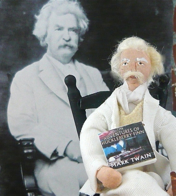 mark twain doll