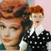 LucIlle Ball in Polka Dot Dress Miniature Doll Fan Art Collectible
