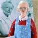 Grandma Moses Doll Miniature Art Collectible