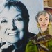 Madeleine L'Engle Doll Miniature Art Collectible Author of A Wrinkle in Time