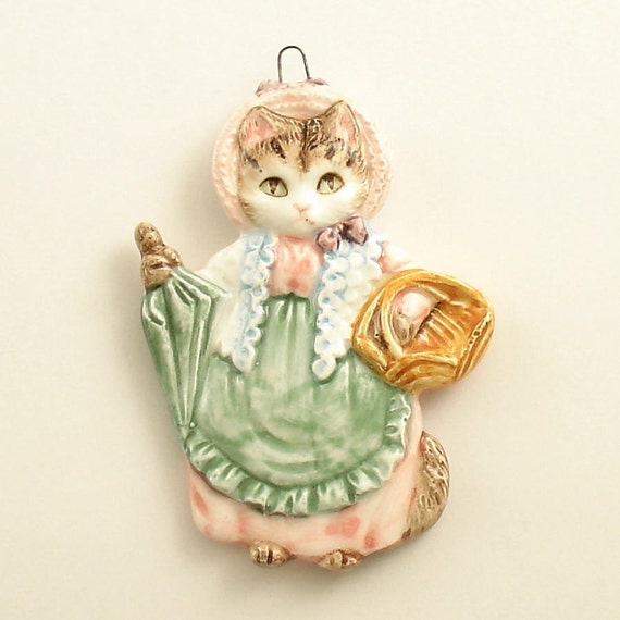 vintage cat ornament mrs ribby beatrix potter christmas vintage cat ornament mrs ribby beatrix potter christmas