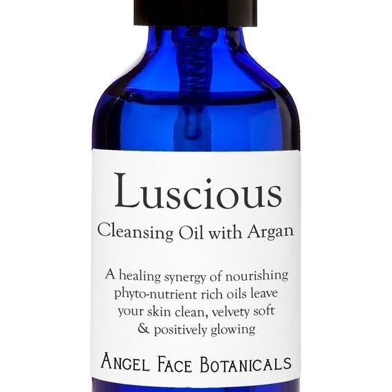 Luscious Argan Cleansing Oil and Makeup Remover with