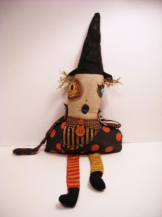 plush witch doll