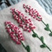 Lavender Sachet - Hand Embroidered Snap Dragon- Personalized