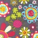 Fly Away by Amy Schimler Sunrise Large Flowers Cotton Quilting Fabric 1 Yard Robert Kaufman