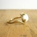 1940s Ring - 40s Ring - Art Deco Ring
