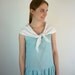 Nautical Dress - Sailor Dress - 1960s Sundress
