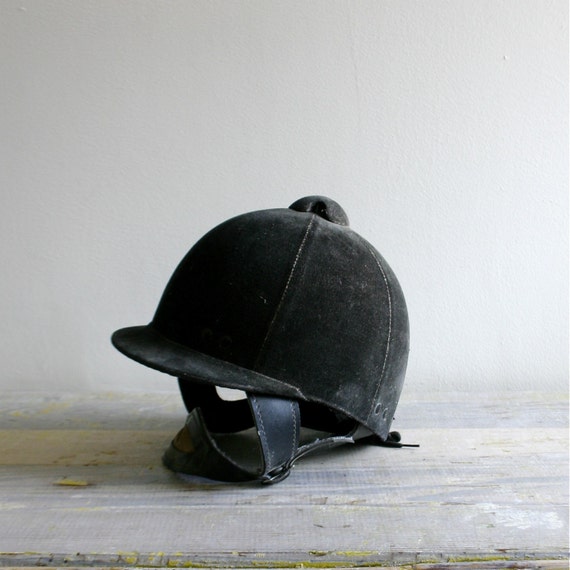 Vintage Child’s Equestrian Riding Helmet