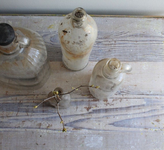 Antique and Vintage Bottle Display