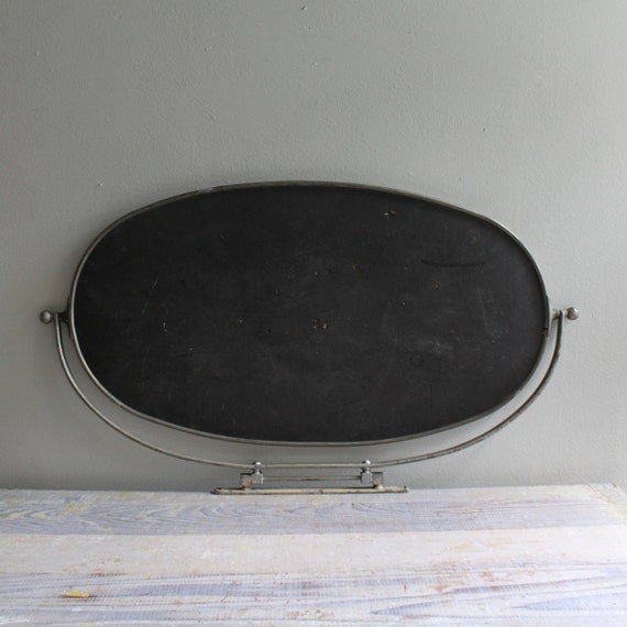 Vintage Barber Shop Mirror