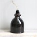 Vintage Industrial Enamel Pendant Lamp