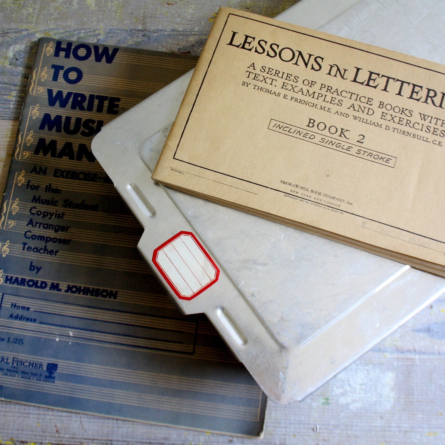 Vintage Slide Lid Pan