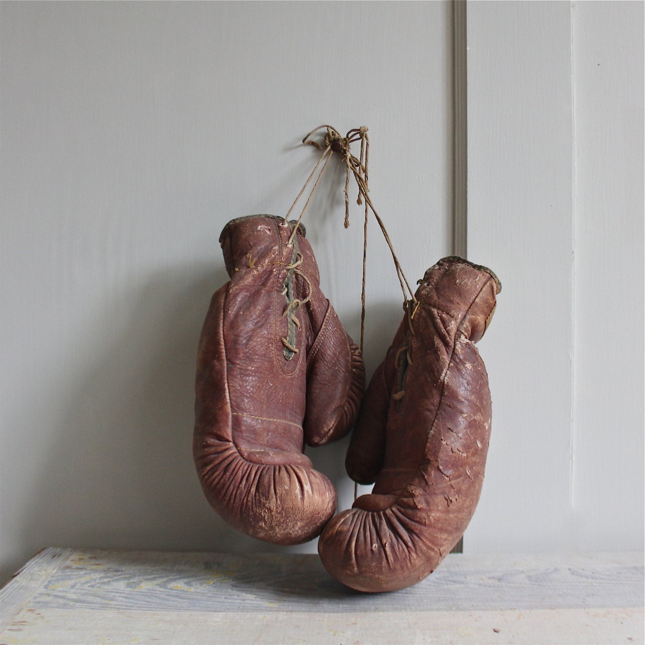 Vintage 1920's Boxing Gloves
