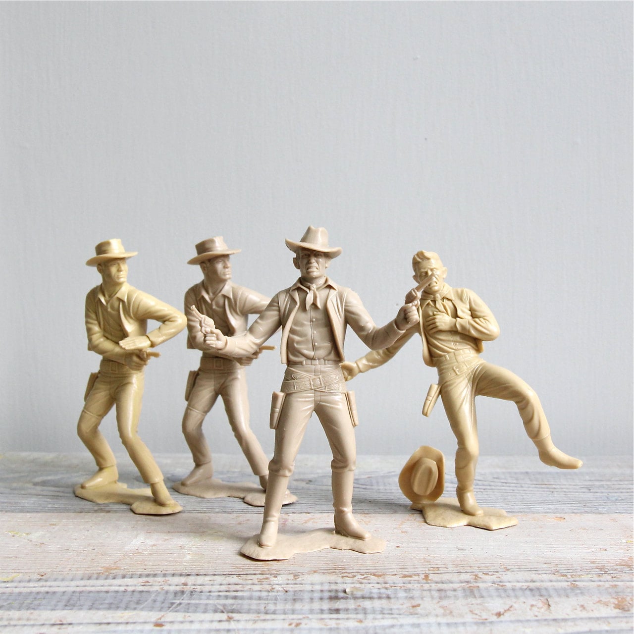 Vintage Marx Cowboy Figures