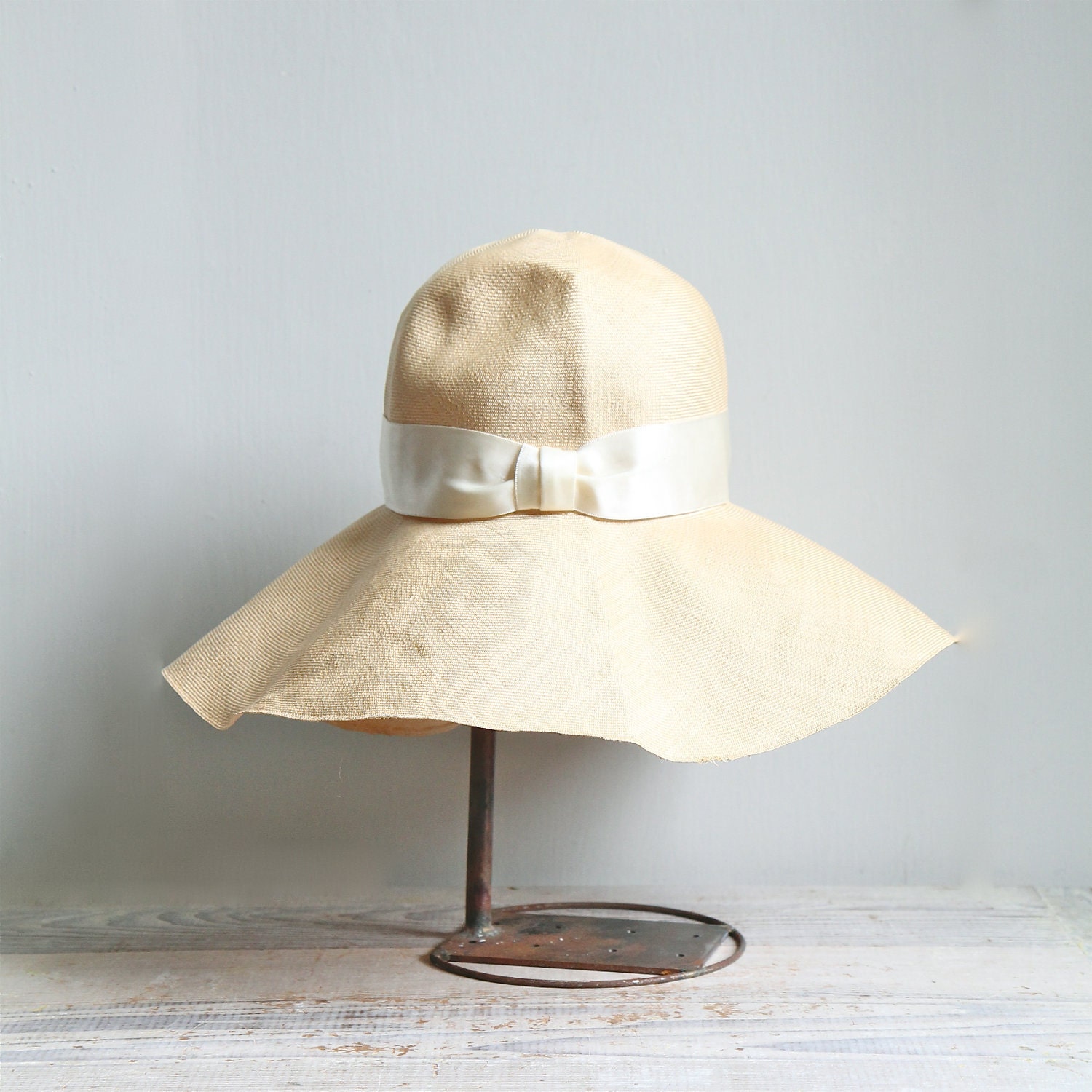 Vintage Straw Sun Hat