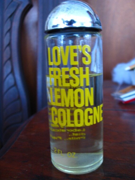 Vintage 70s LOVE'S FRESH LEMON Cologne