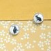 10pcs handmade rabbit round clear glass dome cabochons 12mm (12-9733)