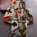 Vintage Cards Stone Coasters