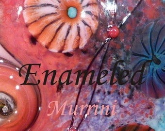 Enamel and Silverglass Murrini - 2 in oneTutorial