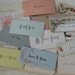 21 Victorian CALLING Cards for Scrapbooks Altered Collage Journaling