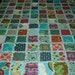 Reserved for hal0child Garden Party Rag Quilt