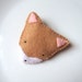Animal Felt Brooch Cute Fox Handmade Pin Badge Woodland Fashion Accessory MiKa Art