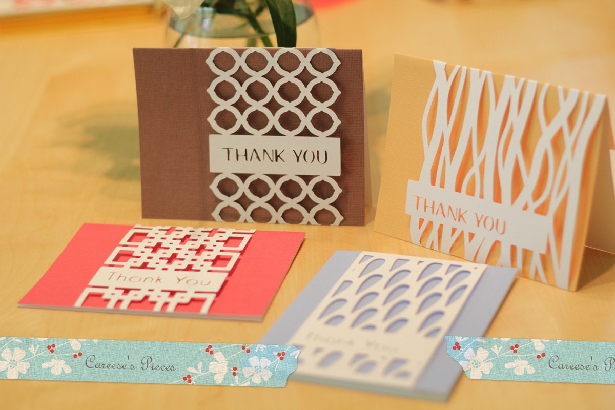 Download Thank You Card Overlay SVG and DXF Files