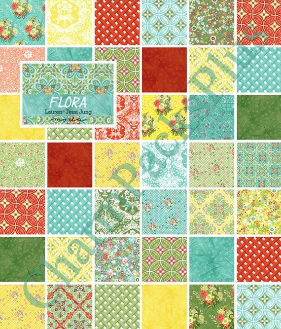 flora-moda-charm-pack-5-inch-quilt-fabric-squares-by-charmpacks