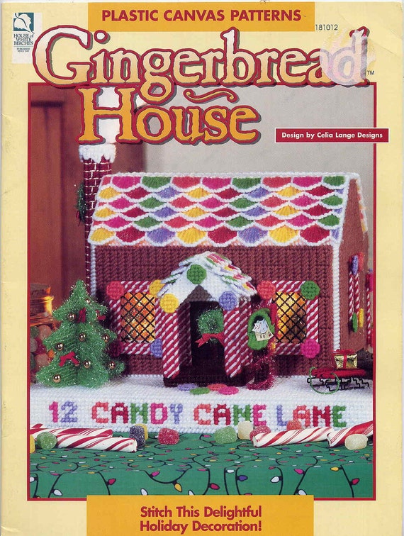Plastic Canvas Gingerbread House PatternMiniature Dollhouse